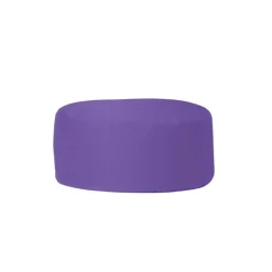 Pouf extérieur imperméable violet - forme ronde ARTA