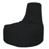Pouf extérieur noir avec poches ARTA