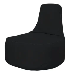 Pouf extérieur noir avec poches ARTA