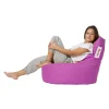 Pouf extérieur rose avec dossier ARTA
