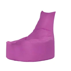 Pouf extérieur rose avec dossier ARTA