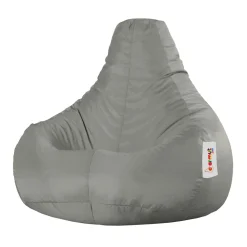 Pouf poire extérieur gris ARTA