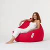 Pouf poire géant extérieur rouge ARTA