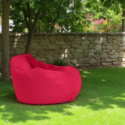 Pouf poire géant extérieur rouge ARTA