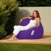 Pouf poire géant extérieur violet ARTA