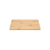 Rallonge pour tables en chêne huilé bords biseautés largeur 100 cm (50 cm) PALERME