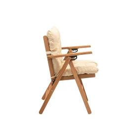 Salon de jardin en bois - compact & confort SORA
