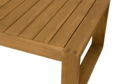 Salon de jardin en teck BERGEN (1 canapé 2 places, 2 fauteuils, 1 table basse)