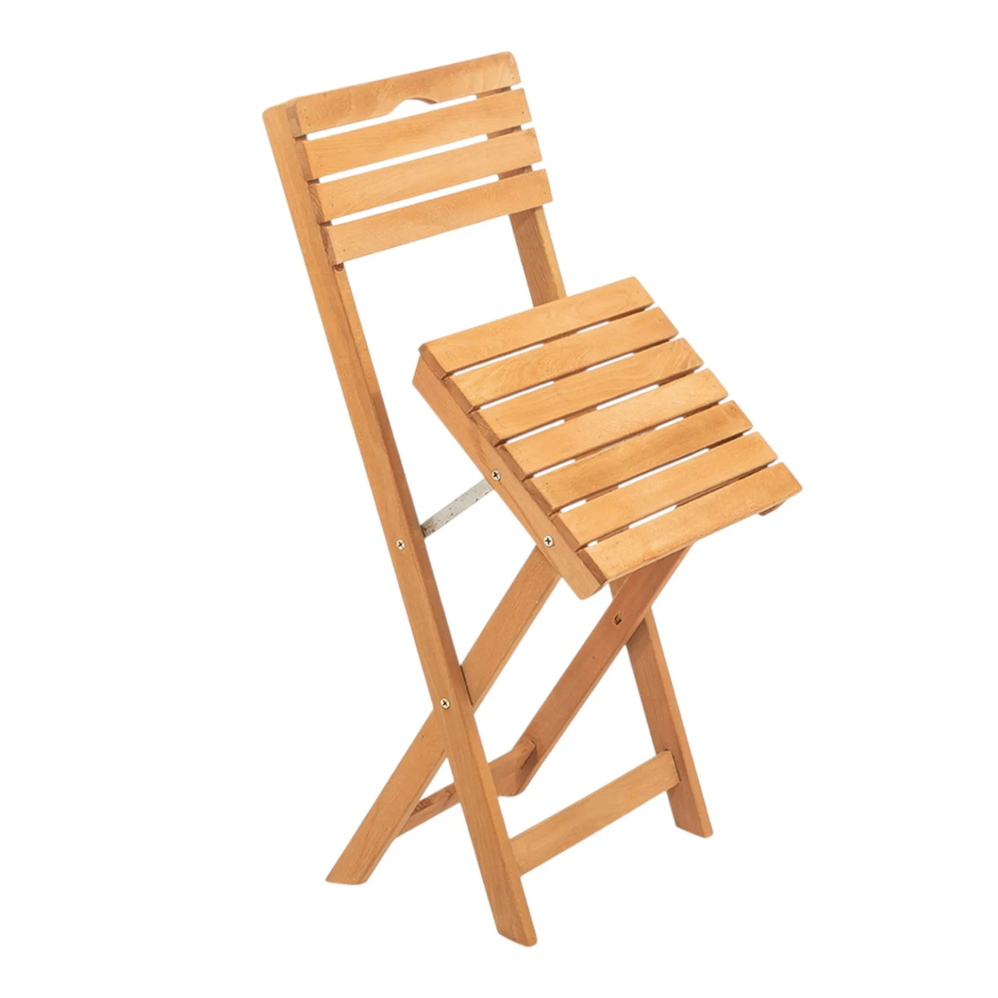Salon de jardin 2 places - pliant, 4 coussins SORA