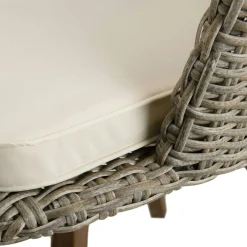 Salon de jardin 1 table 220 + 6 fauteuils BAHIA