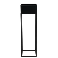 Sellette bois et métal noir industriel 60 cm CORUMBA