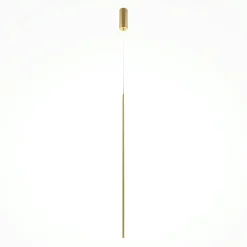 Suspension design dorée – 1 barre verticale LED 415 cm SALEM