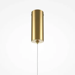 Suspension design dorée – 1 barre verticale LED 415 cm SALEM