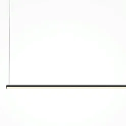 Suspension design LED – barre horizontale noire SALEM