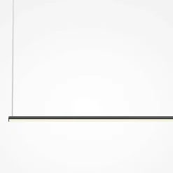 Suspension design LED – barre horizontale noire 120 cm SALEM