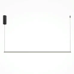 Suspension design LED – barre horizontale noire 120 cm SALEM