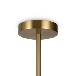 Suspension moderne – 8 globes & marbre noir DELTONA
