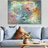 Tableau abstrait coloré – peinture moderne sur toile
