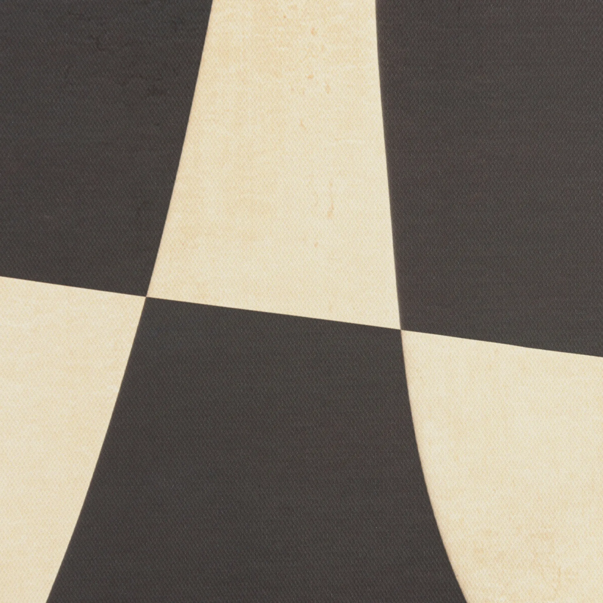 Tableau abstrait impression noire et beige 63 x 93 cm