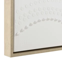 Tableau blanc lignes en pointillés 103 x 143 cm