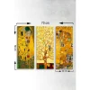Tableau décoratif Klimt – Baiser, Arbre, Etreinte (set de 3)
