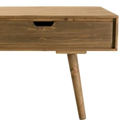 Table basse avec tiroirs en bois de sapin LIMA