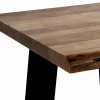 Table basse bois d'acacia à bords naturels CANYON