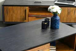 Table basse bois recyclé de bateau PHOENIX
