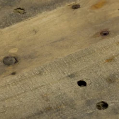 Table basse bois recyclé double plateau 2 tiroirs BRISBANE