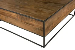 Table basse carrée style atelier SWING