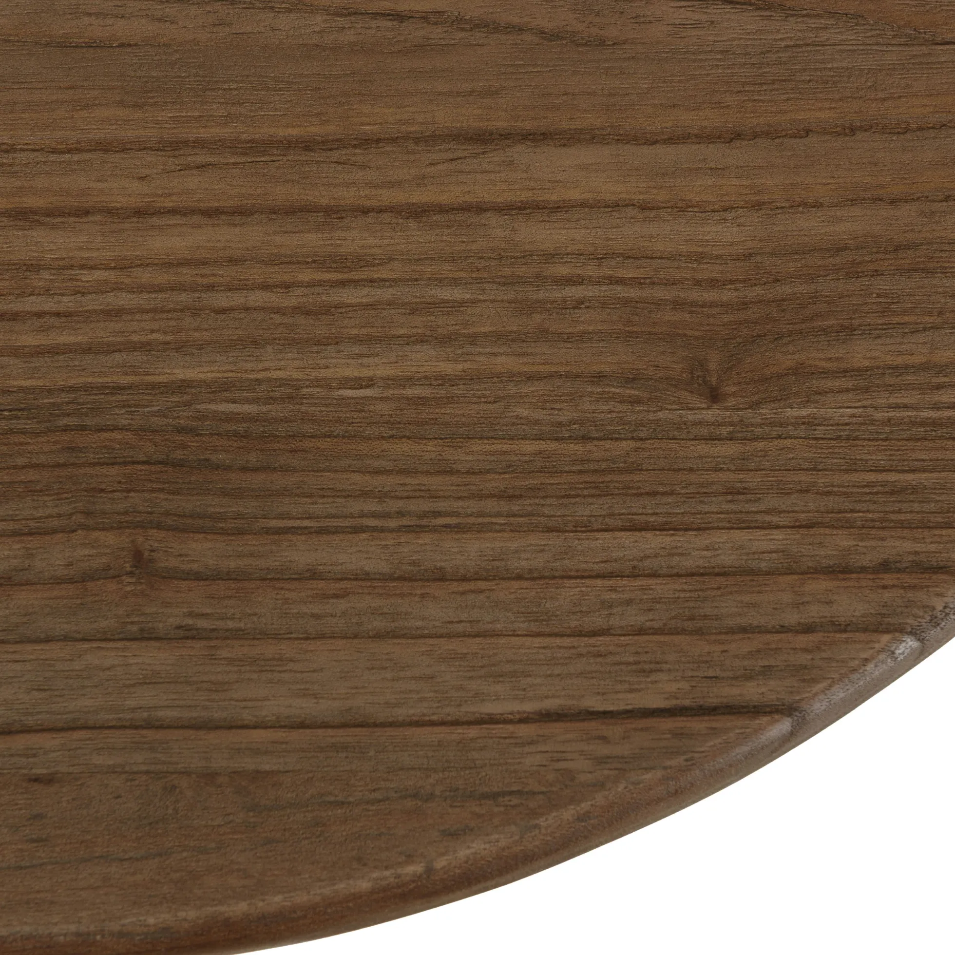 Table basse 140cm forme organique en bois de mindi ARCUS