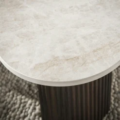 Table basse céramique 3D design organique (x2) MAHAL
