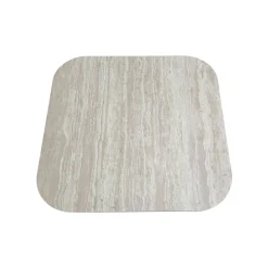 Table basse céramique travertin plateaux déployants LOMBARDIE