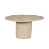 Table basse design organique en bois sable (lot de 2) ALMA
