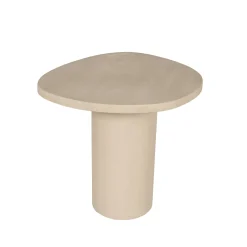 Table basse design organique en bois sable (lot de 2) ALMA