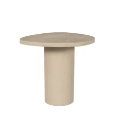 Table basse design organique en bois sable (lot de 2) ALMA