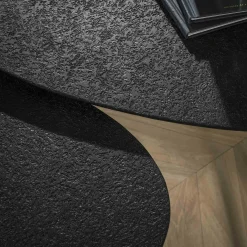 Table basse design organique grise (2 pièces) RALF