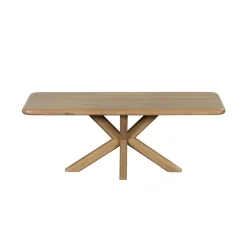 Table basse en chêne à bords arrondis ASTER