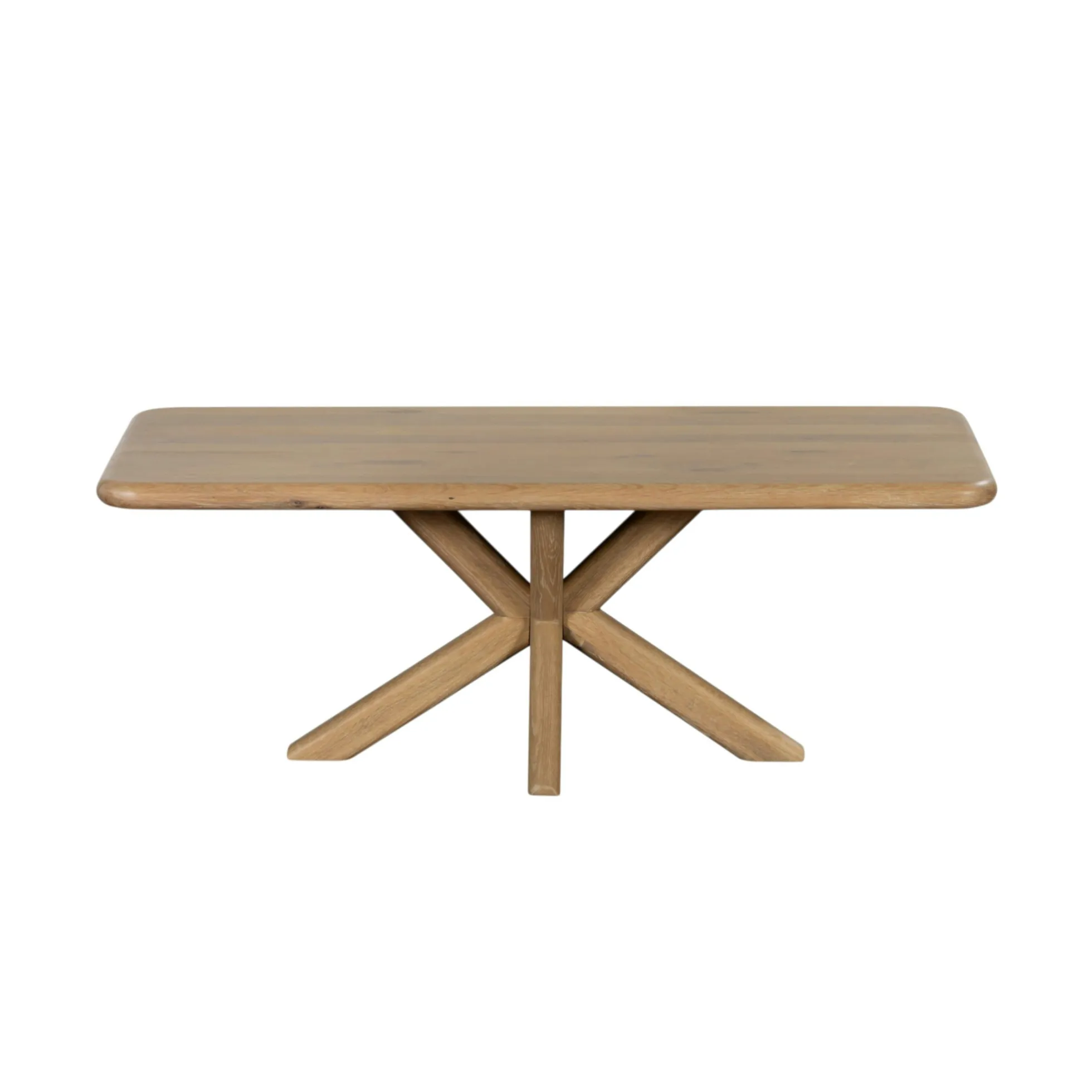 Table basse en chêne à bords arrondis ASTER