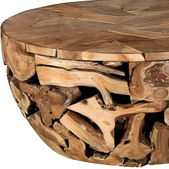 Table basse exotique bois de teck CANADA