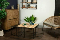 Table basse gigogne carrée DUMAI
