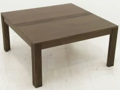 Table basse hévéa 80x80cm GALA
