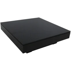 Table basse hévéa 100X100cm HELENA