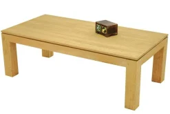 Table basse hévéa 120X60cm HELENA