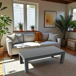Table basse hévéa 120X60cm HELENA