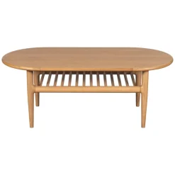 Table basse moderne en chêne clair DERBY
