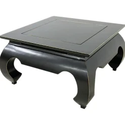 Table basse opium hévéa 66x66cm MAORI