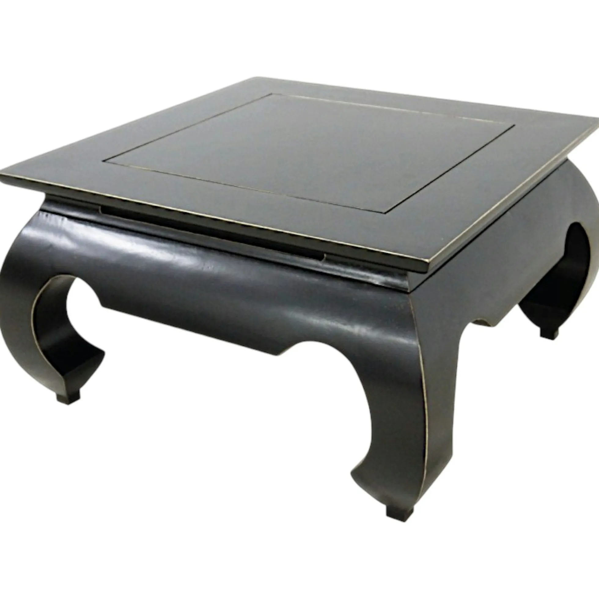Table basse opium hévéa 66x66cm MAORI