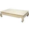Table basse Opium hévéa 140x90x35cm MAORI