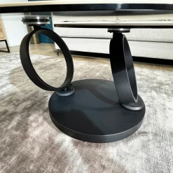 Table basse pivotante en céramique effet bois LOMBARDIE